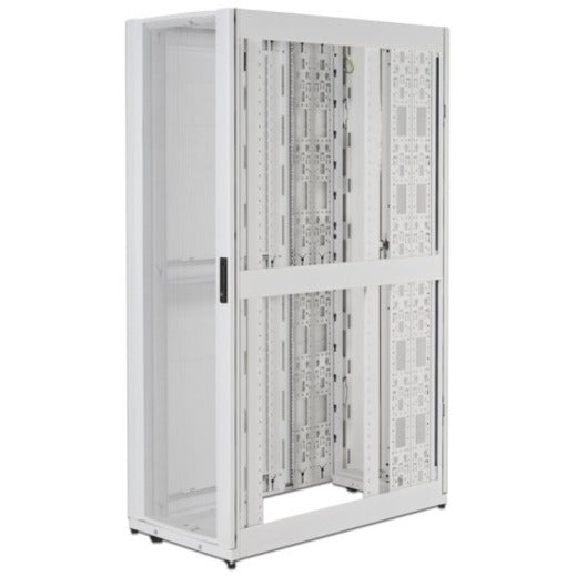 APC by Schneider Electric 45U x 30in Wide x 48in Deep Cabinet with Sides White AR3355W