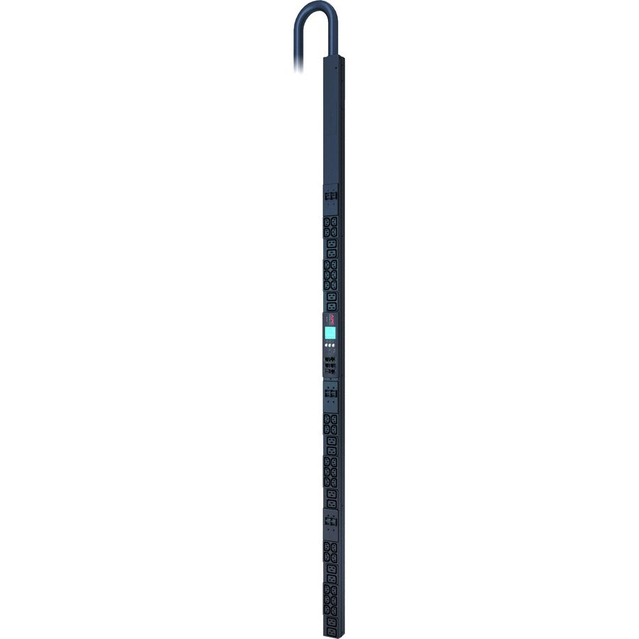 APC by Schneider Electric Rack PDU 2G, Metered, ZeroU, 17.3kW, 240V, (30) C13 & (12) C19 AP8887