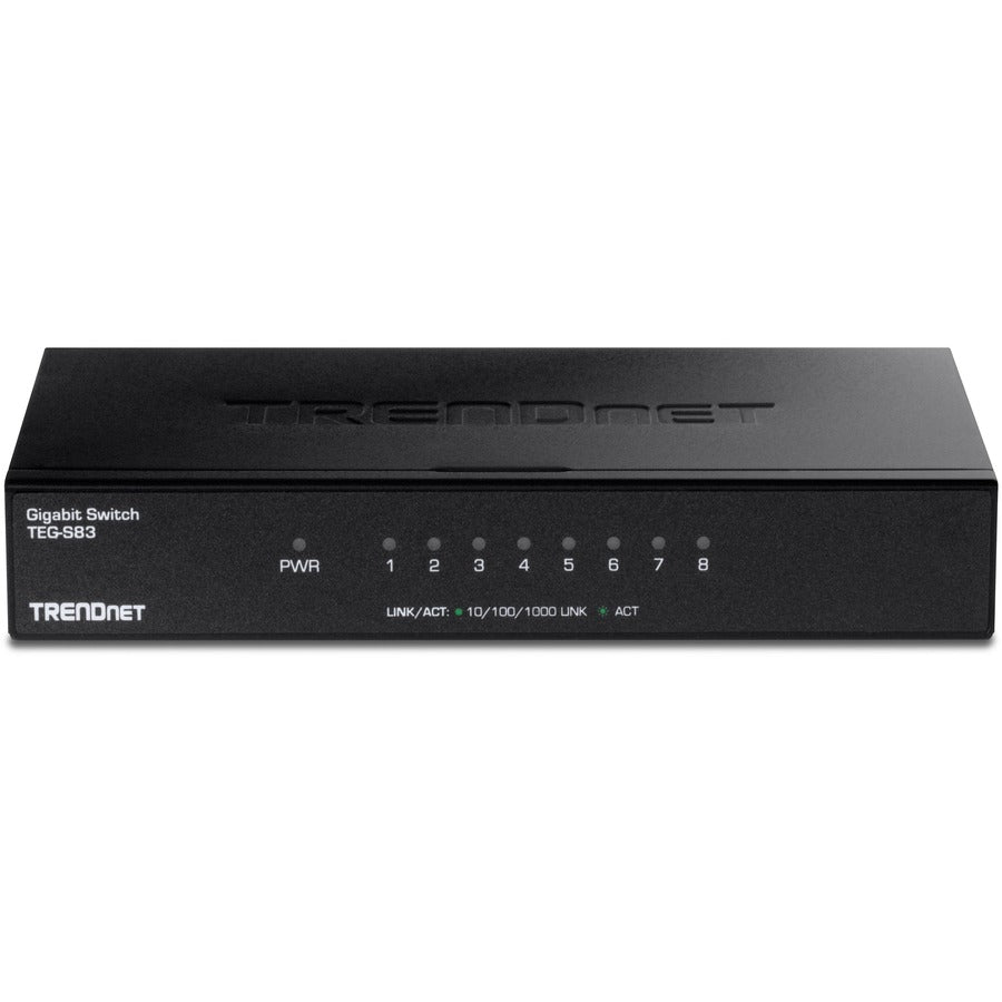 Commutateur de bureau Gigabit à 8 ports TRENDnet TEG-S83