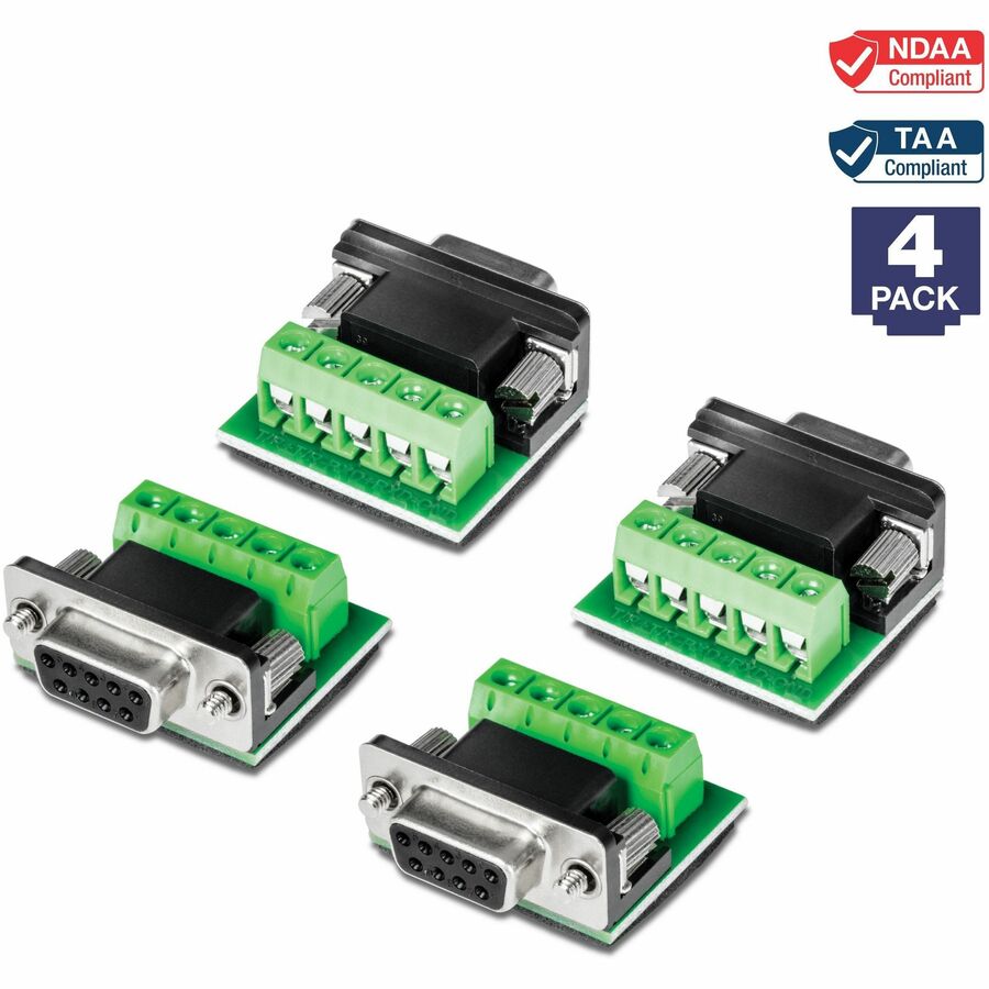 Adaptateur convertisseur TRENDnet RS232 vers RS422/RS485 (paquet de 4) TI-S400