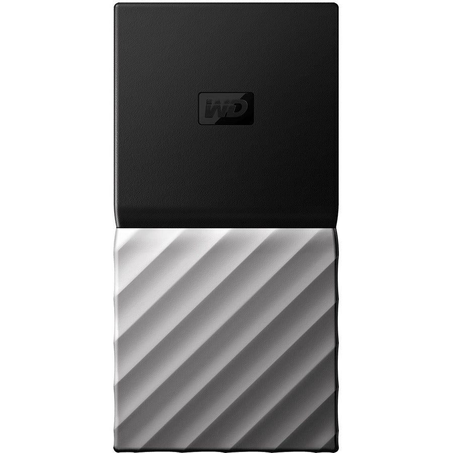 Disque SSD portable WD My Passport WDBKVX5120PSL-WESN 512 Go - Externe 2,5" - Noir, Gris métallisé WDBKVX5120PSL-WESN