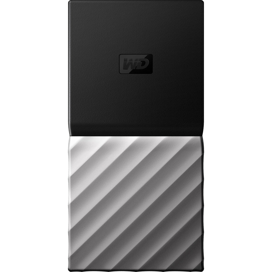 WD My Passport WDBKVX5120PSL-WESN 512 GB Portable Solid State Drive - 2.5" External - Black, Metallic Gray WDBKVX5120PSL-WESN