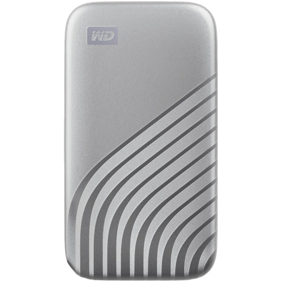 Disque SSD portable WD My Passport WDBAGF0010BSL-WESN 1 To - Externe - Argent WDBAGF0010BSL-WESN