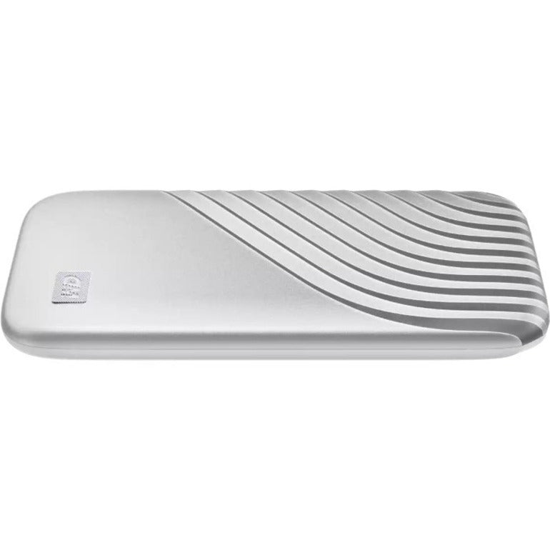 WD My Passport WDBAGF0010BSL-WESN 1 TB Portable Solid State Drive - External - Silver WDBAGF0010BSL-WESN