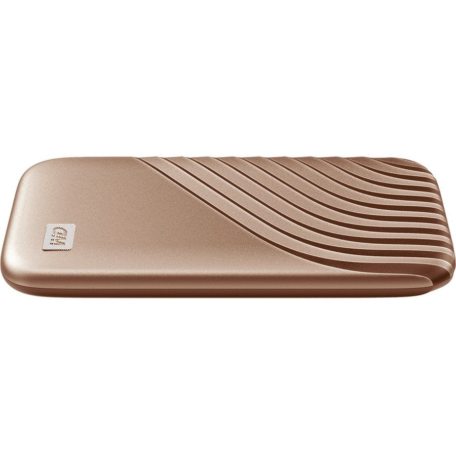 Disque SSD portable WD My Passport WDBAGF0010BGD-WESN 1 To - Externe - Or WDBAGF0010BGD-WESN