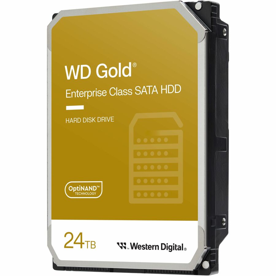 WD Gold WD241KRYZ 24 TB Hard Drive - 3.5" Internal - SATA (SATA/600) WD241KRYZ