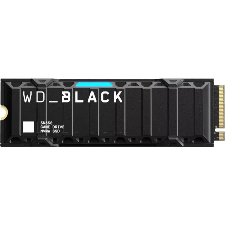 Disque SSD WD Black SN850 WDBBKW0020BBK-WRSN 2 To - M.2 2280 interne - PCI Express NVMe (PCI Express NVMe 4.0 x4) - Noir WDBBKW0020BBK-WRSN