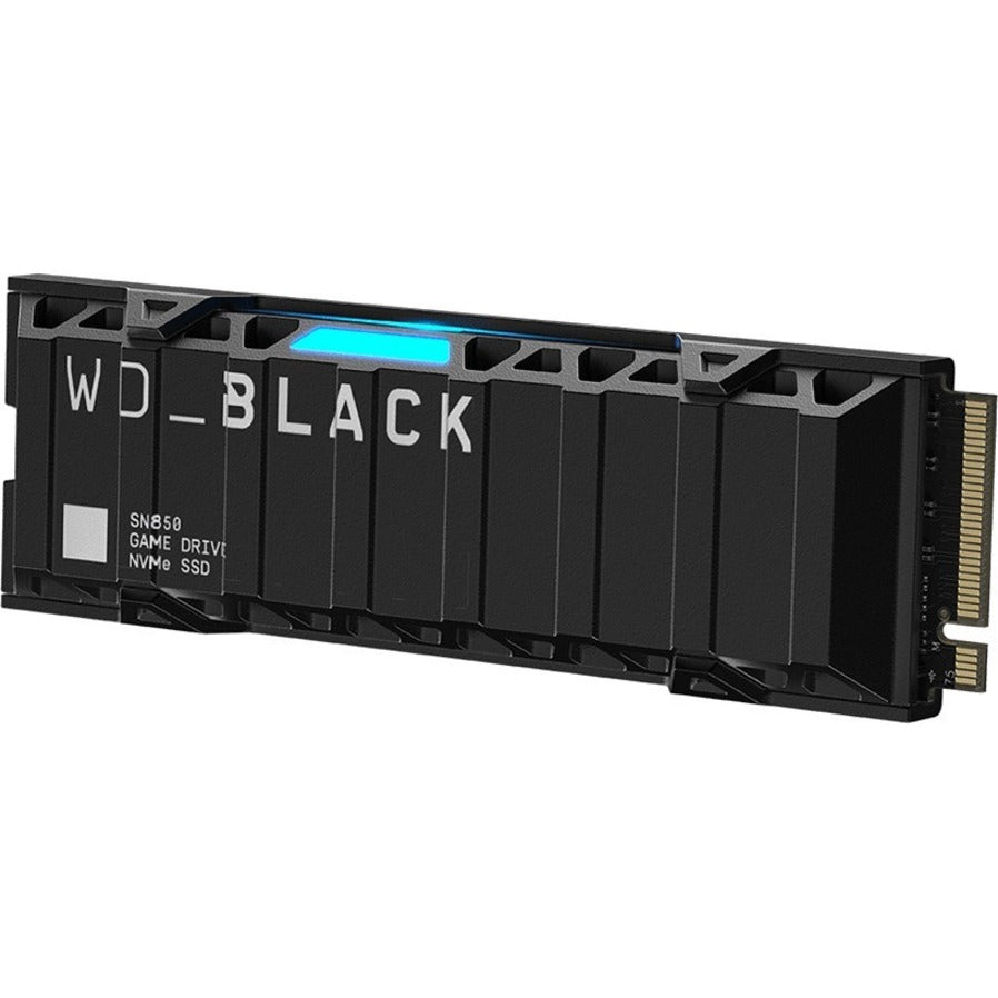 Disque SSD WD Black SN850 WDBBKW0020BBK-WRSN 2 To - M.2 2280 interne - PCI Express NVMe (PCI Express NVMe 4.0 x4) - Noir WDBBKW0020BBK-WRSN