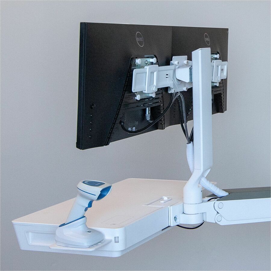 Ergotron CareFit 98-650-251 Mounting Bracket for LCD Monitor - White - Landscape/Portrait 98-650-251