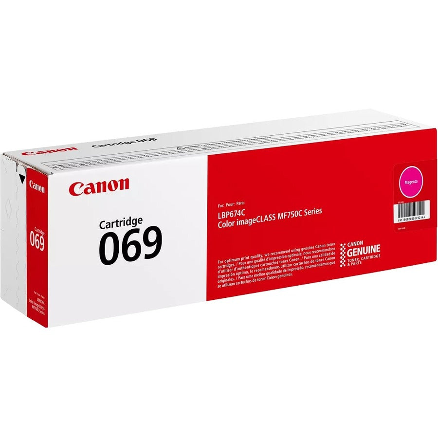 Canon 069 Original Standard Yield Laser Toner Cartridge - Magenta - 1 Pack 5092C001