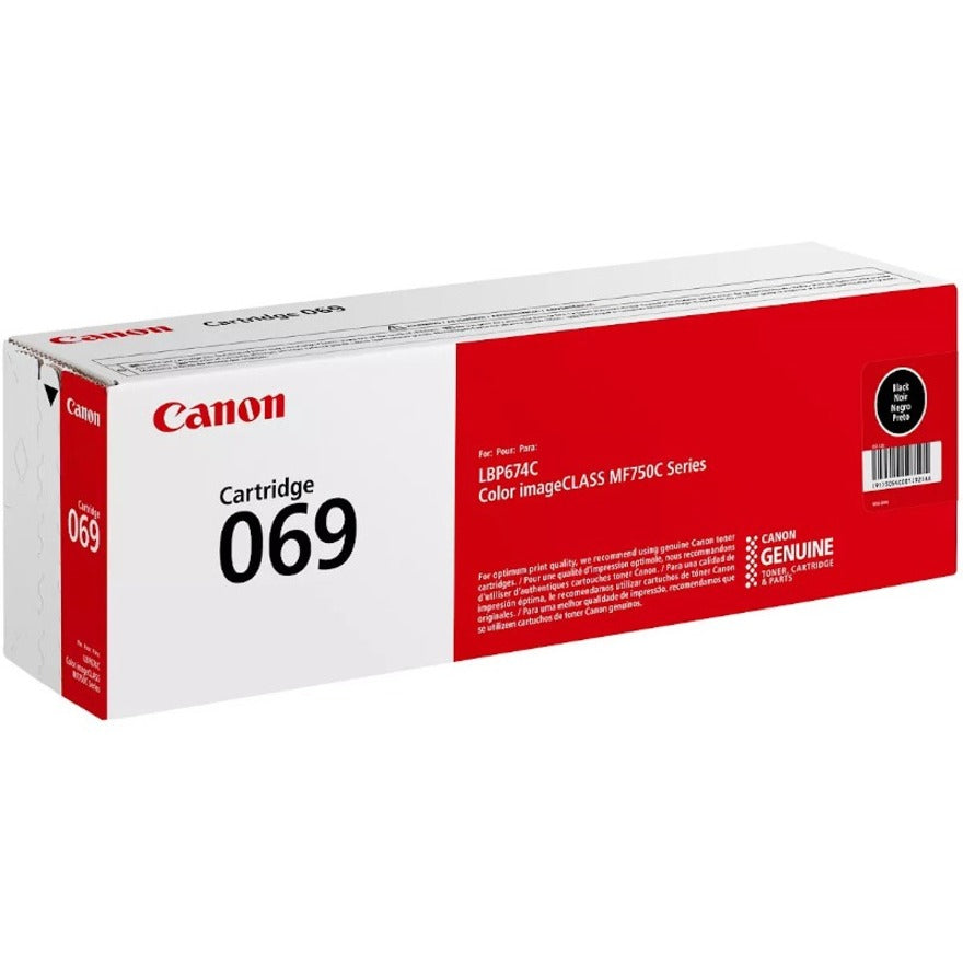 Canon 069 Original Standard Yield Laser Toner Cartridge - Black - 1 Pack 5094C001