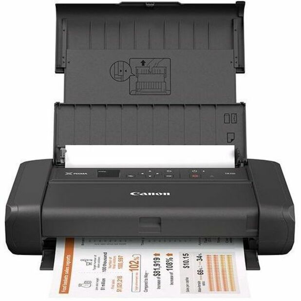 Imprimante jet d'encre portable sans fil Canon PIXMA TR150 - Couleur 4167C023