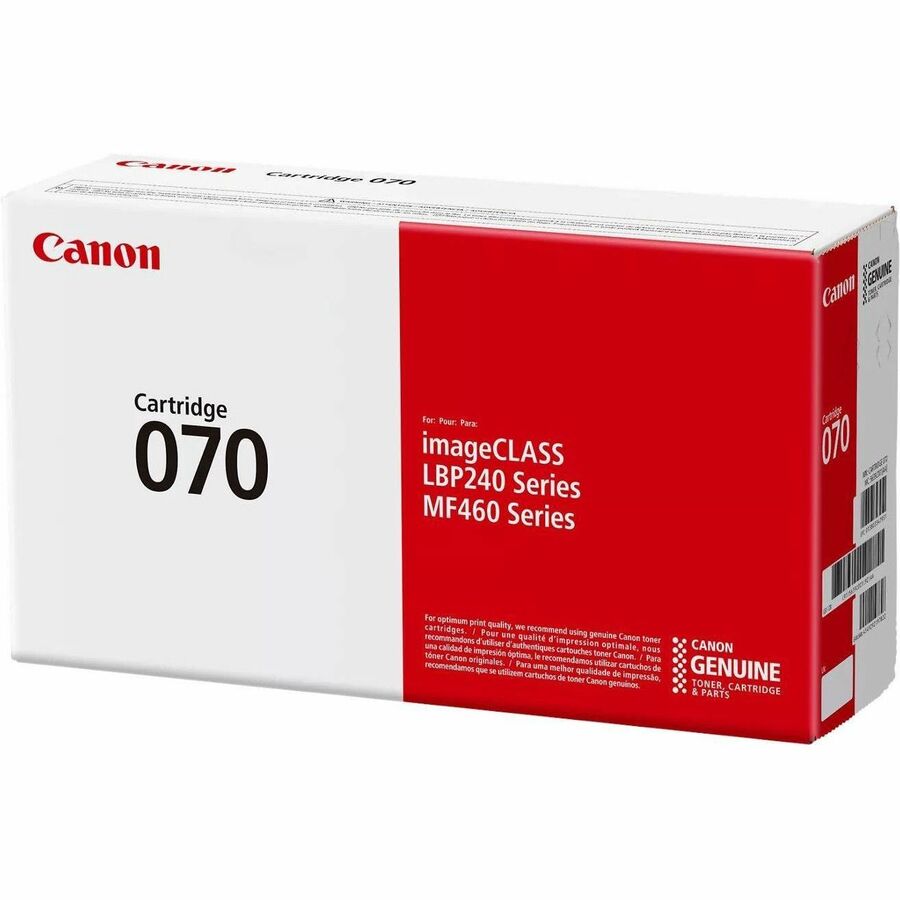 Canon 070 Original Laser Toner Cartridge - Black - 1 Pack 5639C001