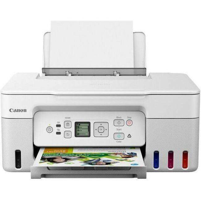 Canon PIXMA G3571 Wireless Inkjet Multifunction Printer - Color - White 5805C023