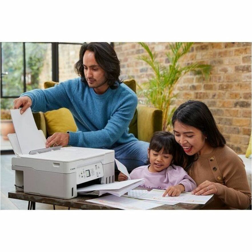 Canon PIXMA G3571 Wireless Inkjet Multifunction Printer - Color - White 5805C023