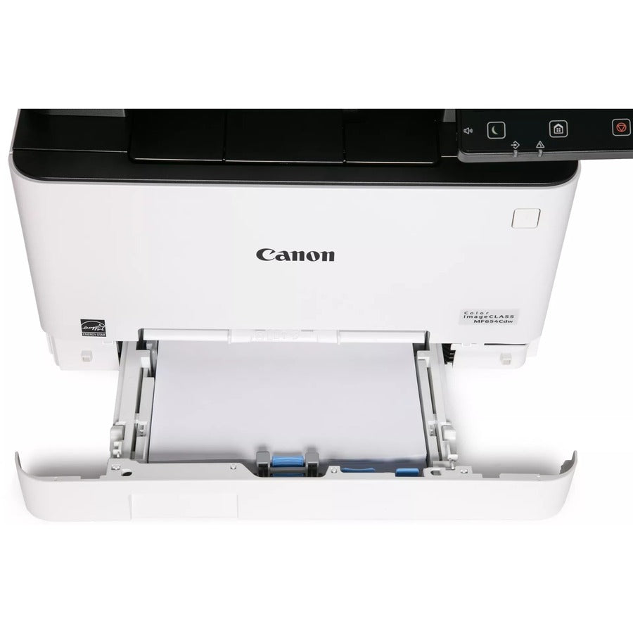 Imprimante multifonction laser sans fil Canon imageCLASS MF654Cdw - Couleur - Blanc 5158C005