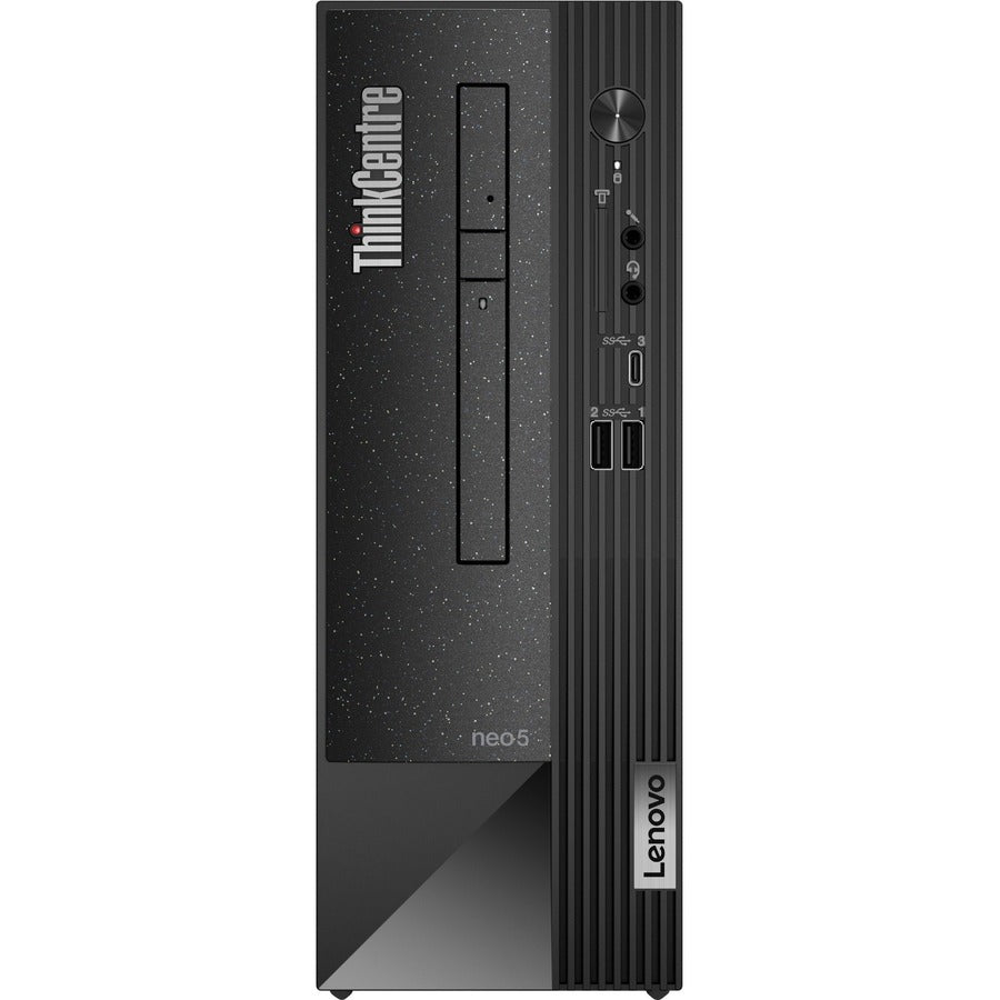 Lenovo ThinkCentre neo 50s Gen 4 12JF0002US Desktop Computer - Intel Core i5 13th Gen i5-13400 Deca-core (10 Core) 2.50 GHz - 16 GB RAM DDR4 SDRAM - 256 GB M.2 PCI Express NVMe 4.0 x4 SSD - Small Form Factor - Black 12JF0002US