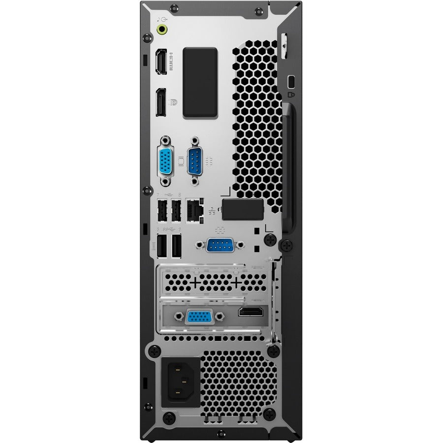 Ordinateur de bureau Lenovo ThinkCentre neo 50s Gen 4 12JF0002US - Intel Core i5 13e génération i5-13400 Deca-core (10 Core) 2,50 GHz - 16 Go de RAM DDR4 SDRAM - 256 Go M.2 PCI Express NVMe 4.0 x4 SSD - Petit facteur de forme - Noir 12JF0002US