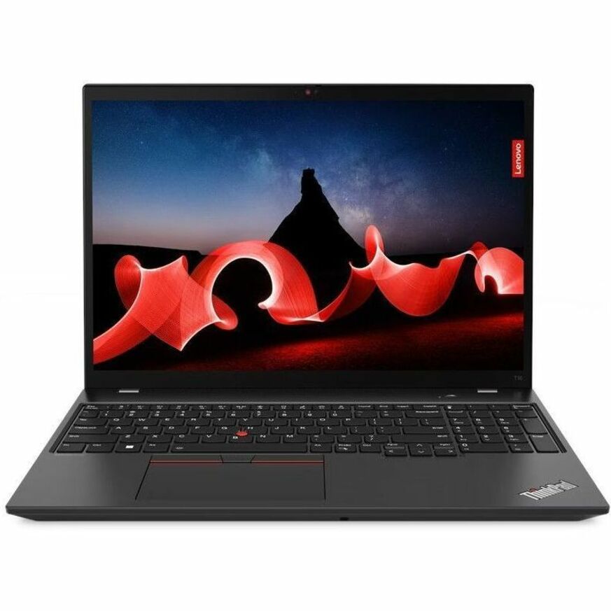 Lenovo ThinkPad T16 Gen 2 21HH0053CA 16" Notebook - WUXGA - 1920 x 1200 - Intel Core i7 13th Gen i7-1365U Deca-core (10 Core) - 16 GB Total RAM - 16 GB On-board Memory - 512 GB SSD - Thunder Black 21HH0053CA