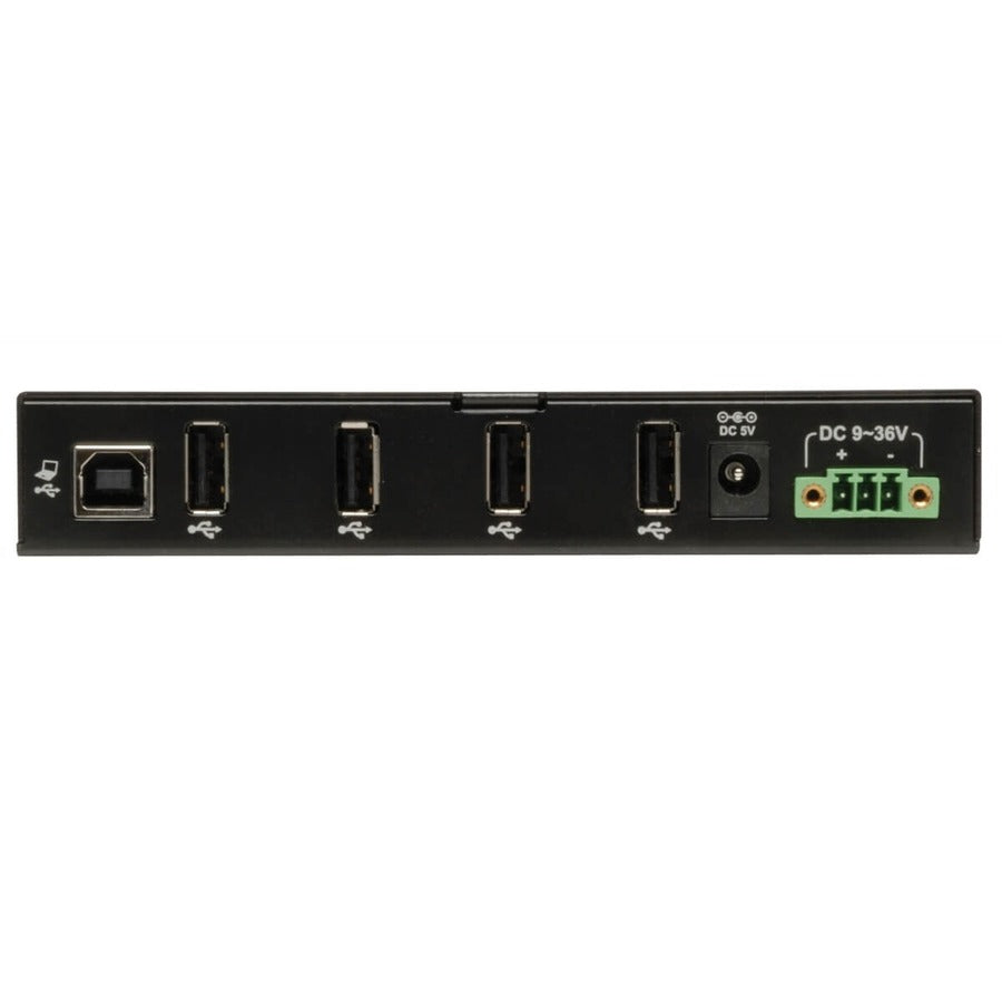 Tripp Lite by Eaton 4-Port Industrial USB 2.0 Hub with 15kV ESD Immunity U223-004-IND