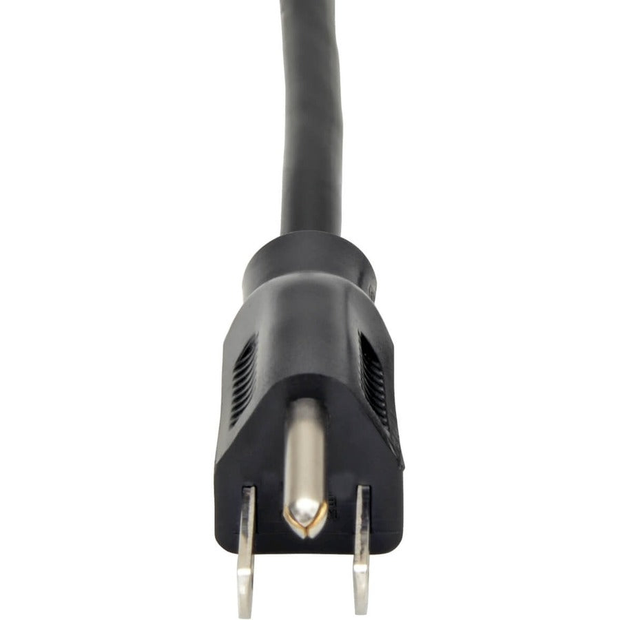 Tripp Lite 6ft Computer Power Cord Cable 5-15P to Left Angle C13 10A 18AWG 6' P006-006-13LA