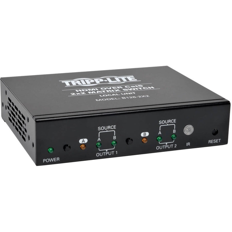 Tripp Lite par Eaton B126-2X2 2 x 2 HDMI sur commutateur répartiteur matriciel Cat5/Cat6 B126-2X2