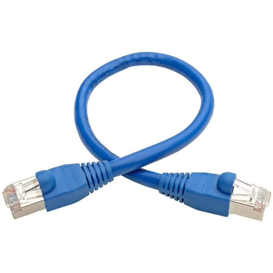 Tripp Lite by Eaton 1-ft Cat6a Blue Patch Cable N262-001-BL