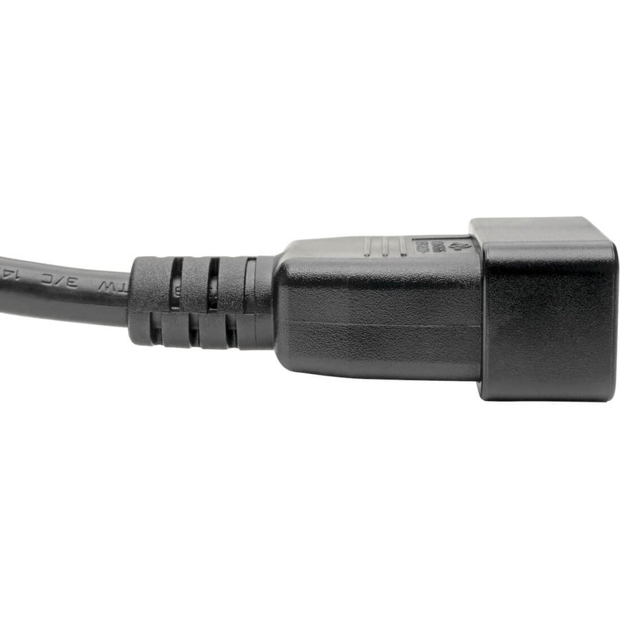 Tripp Lite 6ft Power Cord Extentsion Cable C19 to C20 Heavy Duty 15A 14AWG 6' P036-006-15A