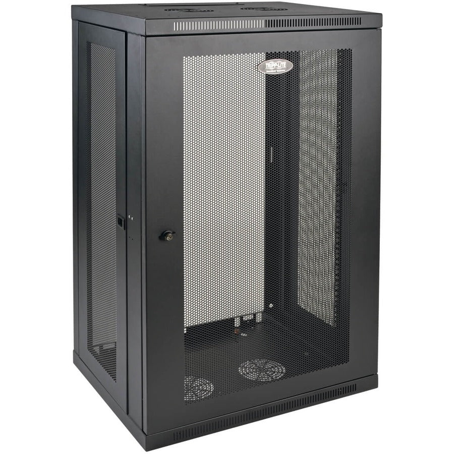 Tripp Lite by Eaton SmartRack 21U Wall-Mount Standard-Depth Rack Enclosure Cabinet SRW21U