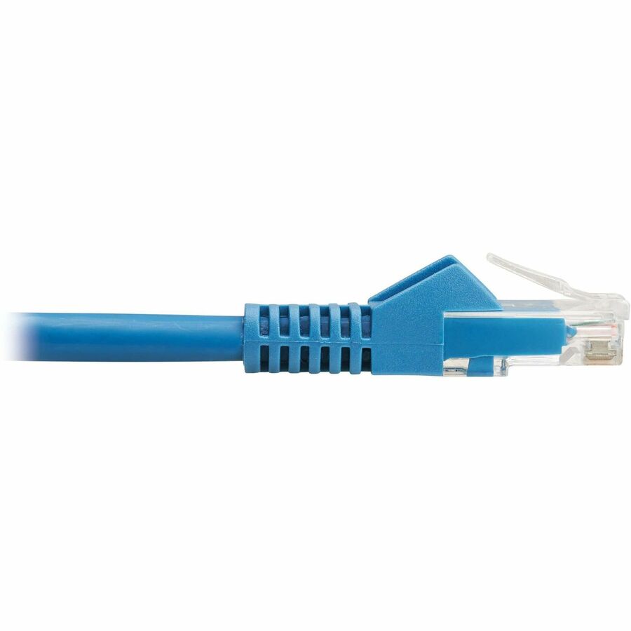 Tripp Lite by Eaton Cat6 Gigabit Snagless Molded UTP Ethernet Cable (RJ45 M/M), PoE, LSZH,Blue,15m N201L-15M-BL