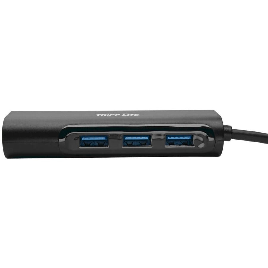 Tripp Lite by Eaton U460-003-3A1GB USB 3.1 Gen 1 USB-C Portable Hub/Adapter, Black U460-003-3A1GB