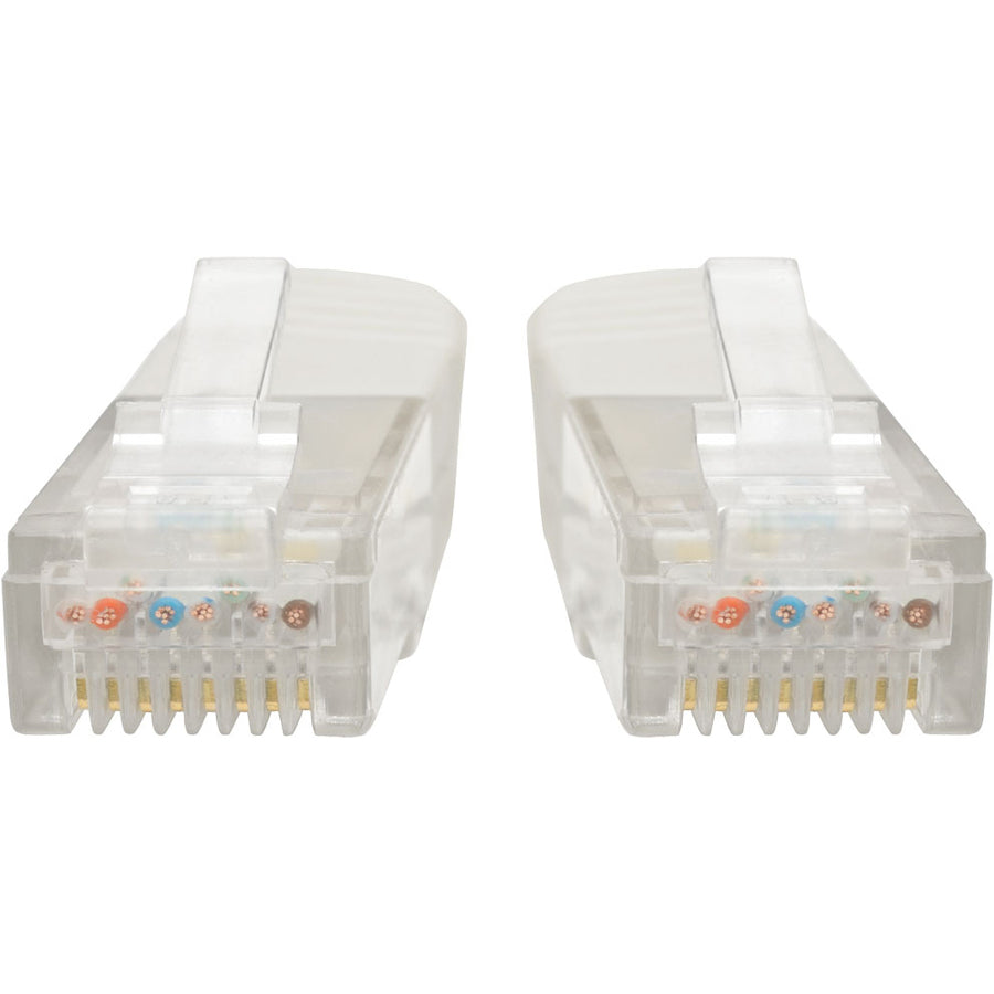 Tripp Lite by Eaton Cat6 Gigabit Molded Patch Cable (RJ45 M/M), White, 3 ft N200-003-WH