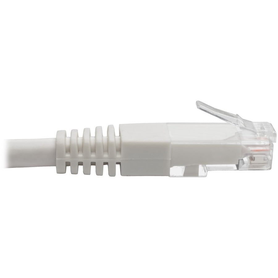 Tripp Lite by Eaton Cat6 Gigabit Molded Patch Cable (RJ45 M/M), White, 3 ft N200-003-WH