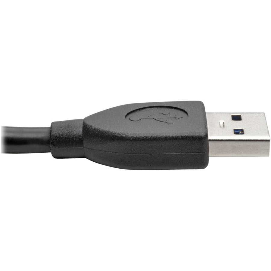 Tripp Lite by Eaton 2-Port USB 3.0 SuperSpeed Desktop Extension Cable (M/2xF), 6 ft U324-006-DSK2