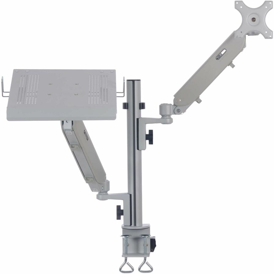 Tripp Lite by Eaton DDR1732NBMTAA Clamp Mount for Notebook, Monitor, Flat Panel Display, HDTV - Silver - TAA Compliant DDR1732NBMTAA