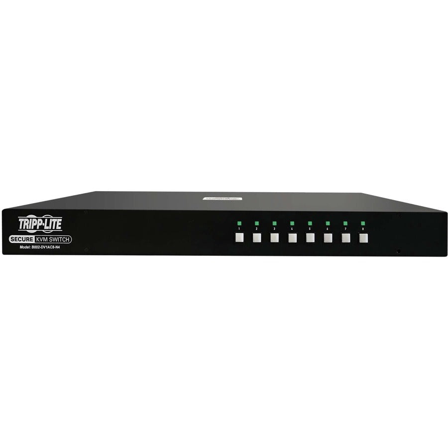 Tripp Lite par Eaton B002-DV1AC8-N4 Commutateur KVM DVI 8 ports certifié NIAP PP4.0 B002-DV1AC8-N4