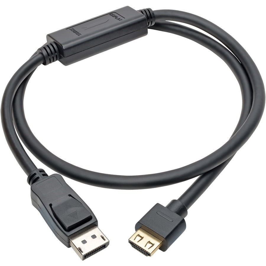 Tripp Lite by Eaton P582-003-HD-V4A DisplayPort/HDMI Audio/Video Cable P582-003-HD-V4A