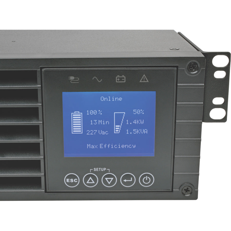 Tripp Lite par Eaton SmartOnline SU3000LCD2UHV Onduleur montable en rack 3 000 VA SU3000LCD2UHV