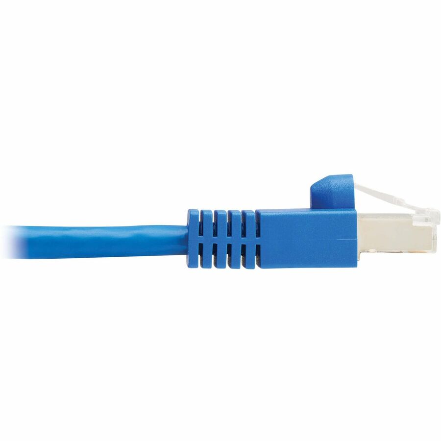 Câble Ethernet Tripp Lite by Eaton Cat8 40G SSTP sans accroc (RJ45 M/M), PoE, bleu, 15 pi (4,6 m) N272-F15-BL