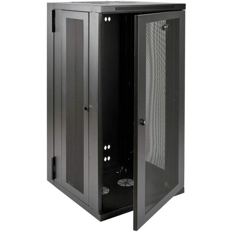 Tripp Lite by Eaton SmartRack 26U UPS-Depth Wall-Mount Rack Enclosure Cabinet, Hinged Back SRW26USDP