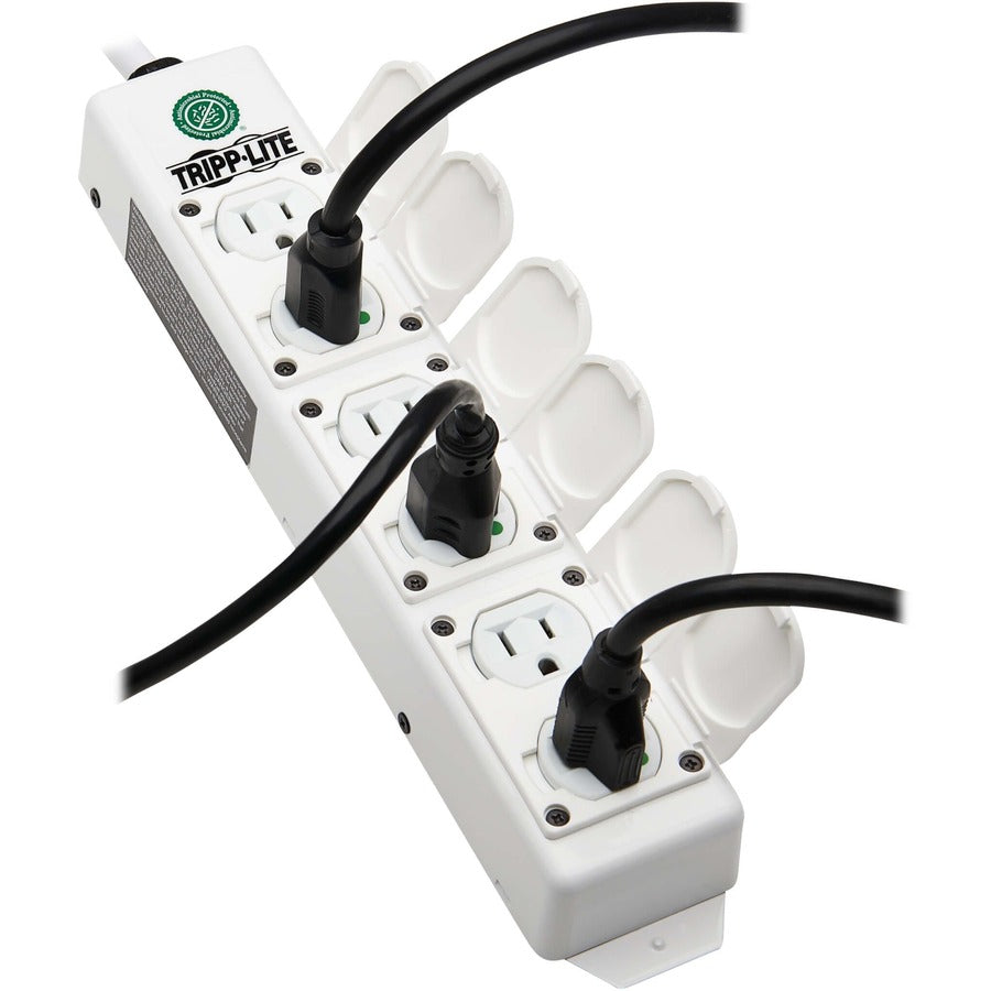 Tripp Lite by Eaton Safe-IT PS-615-HGDG 6-Outlets Power Strip PS-615-HGDG