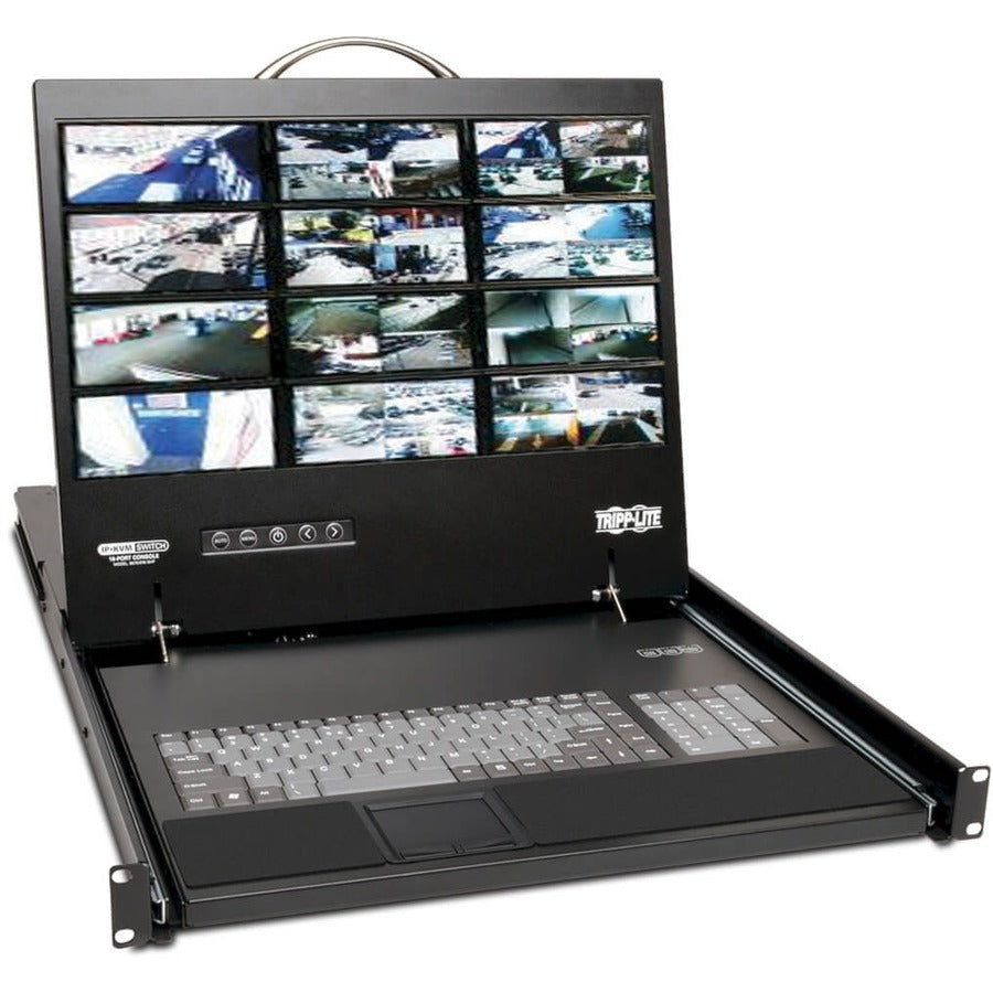 Tripp Lite NetCommander B070-016-19-IP 19" Rackmount LCD with KVM Switch - Steel Housing B070-016-19-IP