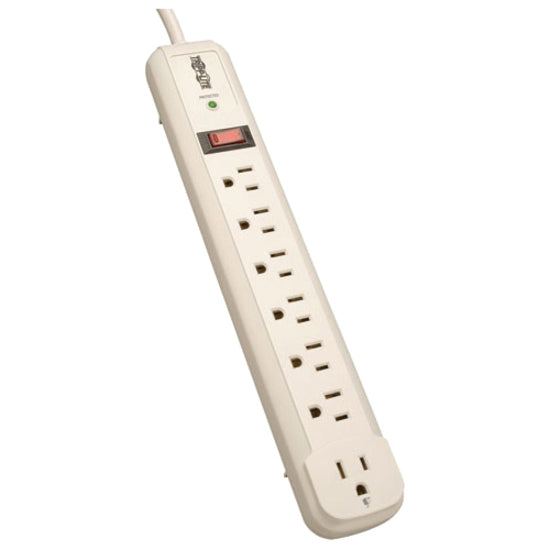 Tripp Lite by Eaton Protect It! TLP74R 7-Outlet Surge Suppressor TLP74R