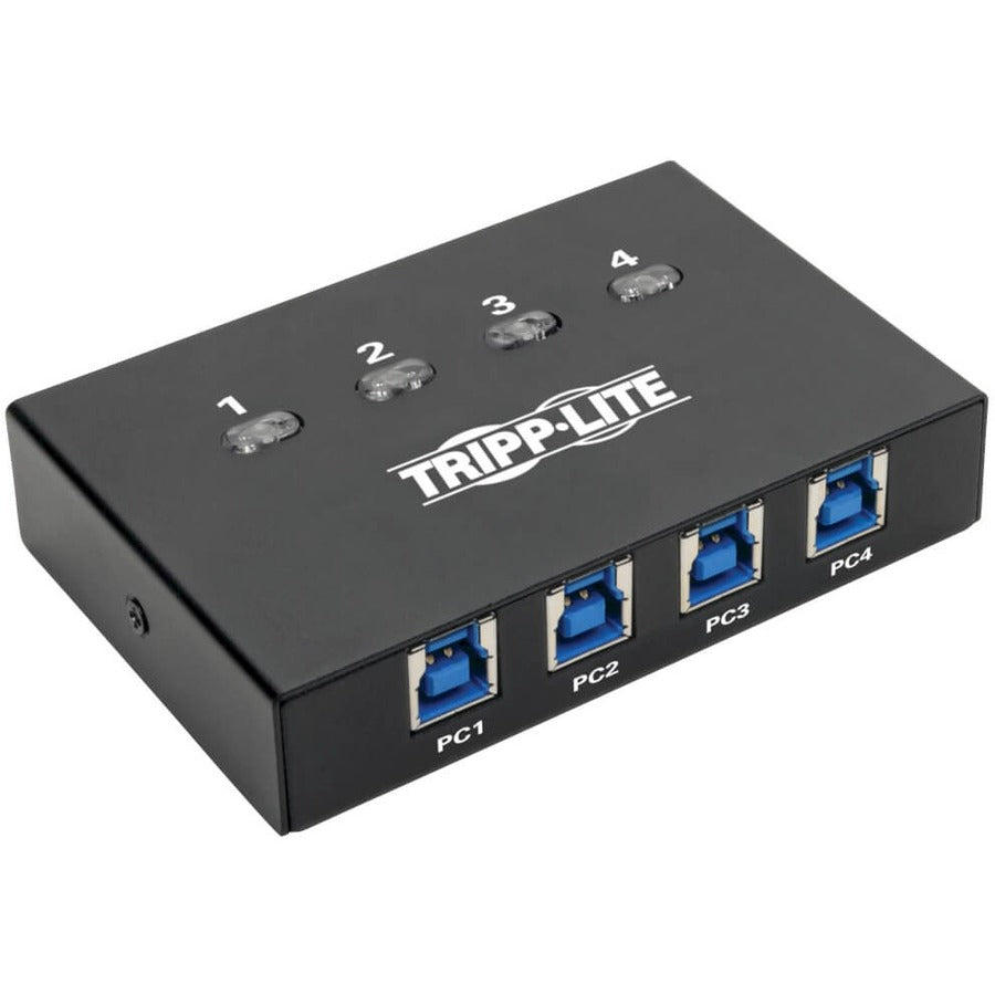 Tripp Lite by Eaton 4-Port USB 3.0 Peripheral Sharing Switch - SuperSpeed U359-004