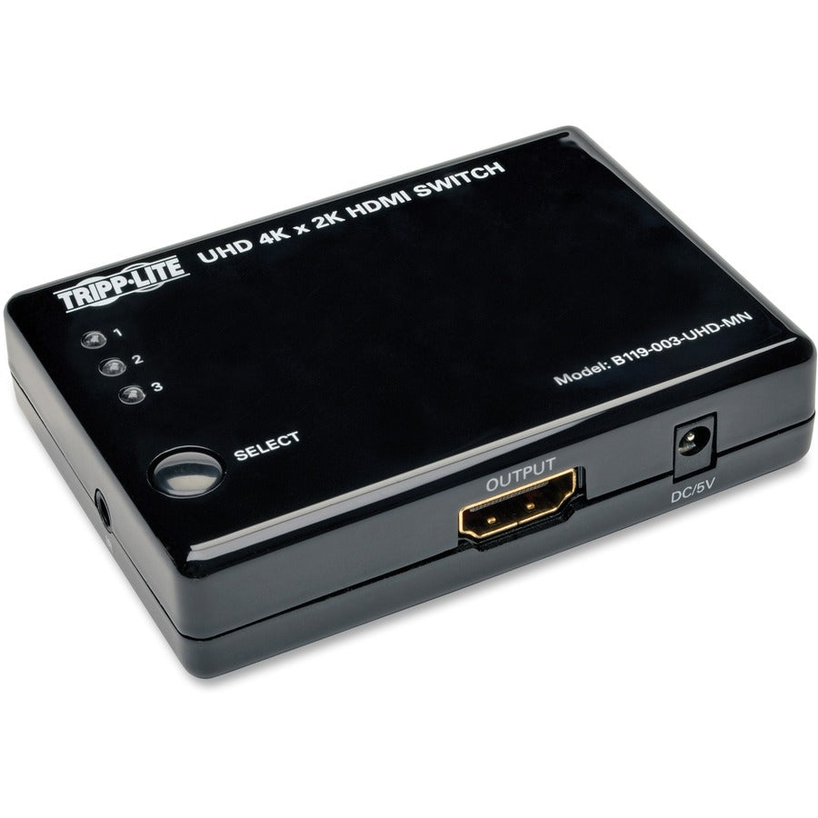 Tripp Lite par Eaton commutateur HDMI 3 ports B119-003-UHD-MN