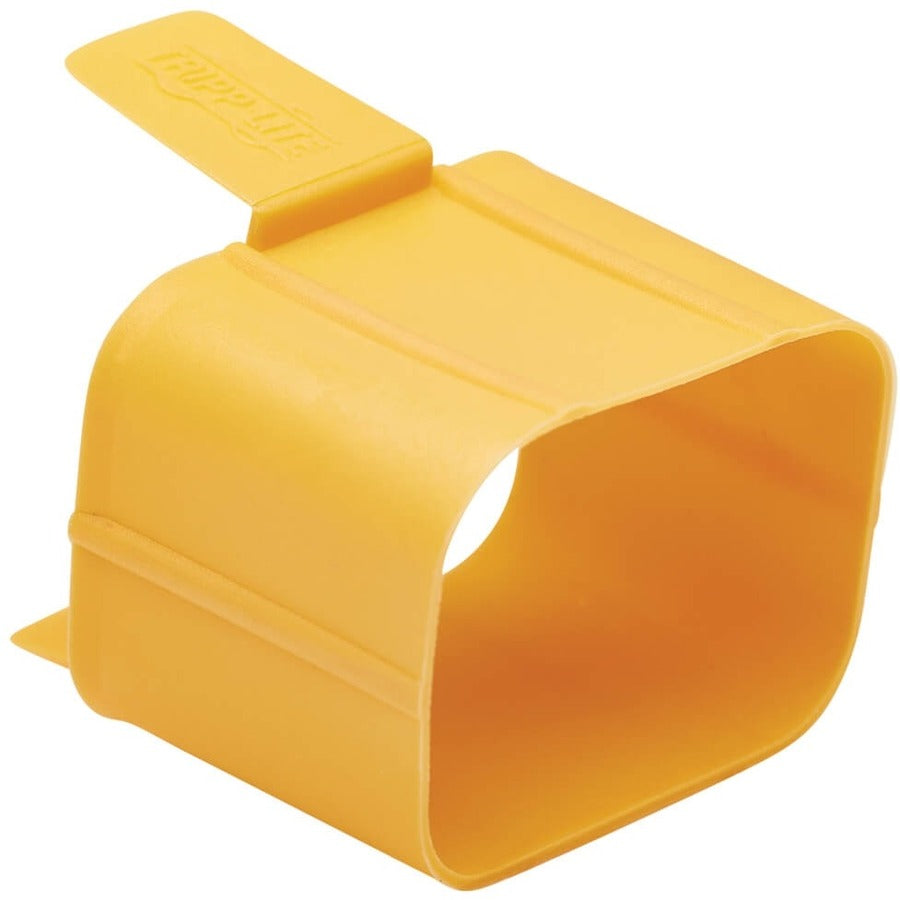 Tripp Lite by Eaton Plug-Lock Inserts, C19 Power Cord to C20 Outlet, Yellow, 100 Pack PLC20YW