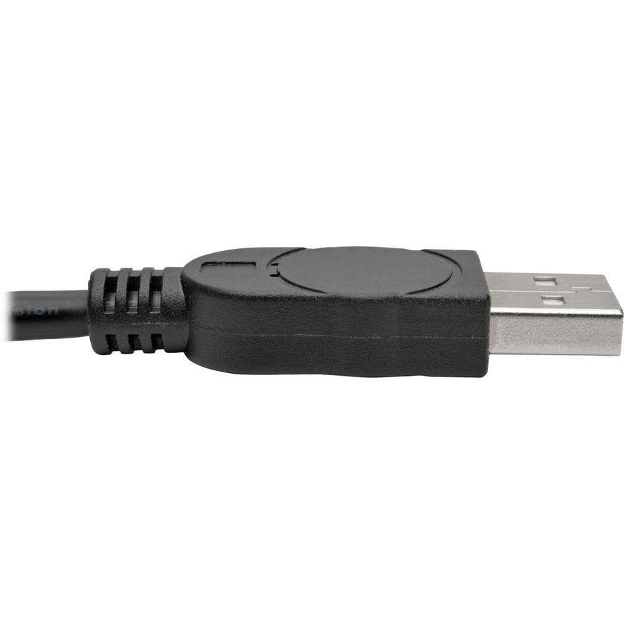 Tripp Lite by Eaton 2-Port USB to DB9 Serial FTDI Adapter Cable with COM Retention (M/M), 6 ft U209-006-2