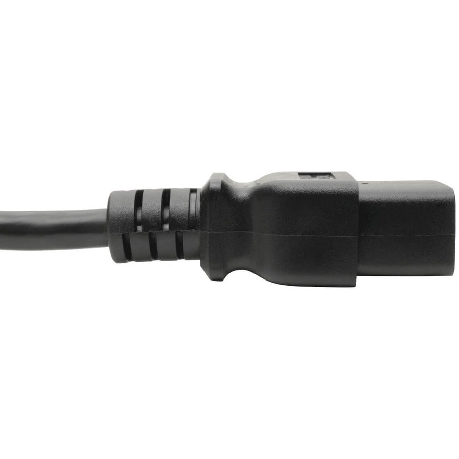 Câble adaptateur de cordon d'alimentation Tripp Lite 8 pieds 5-15P vers C19 robuste 15A 14AWG 8' P034-008