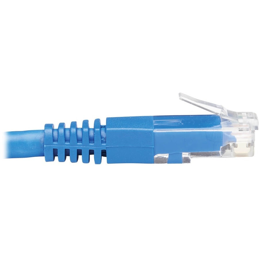 Tripp Lite by Eaton N204-015-BL-DN Câble Ethernet Cat6 à angle vers le bas - 15 pieds, M/M, bleu N204-015-BL-DN