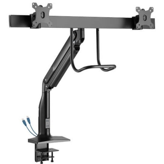 Tripp Lite by Eaton Safe-IT DMPDD1735AM Clamp Mount for Monitor, Interactive Display, HDTV - Black DMPDD1735AM